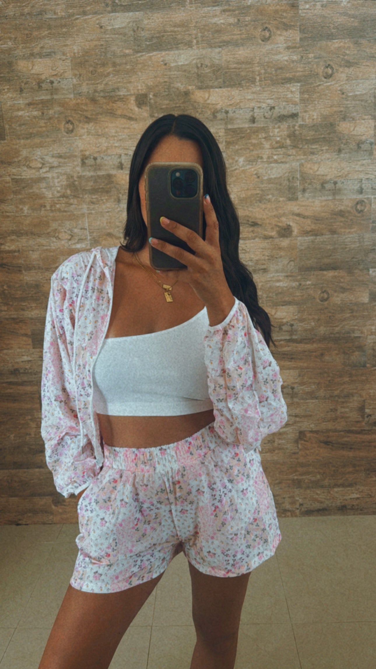 Floral Print Jacket