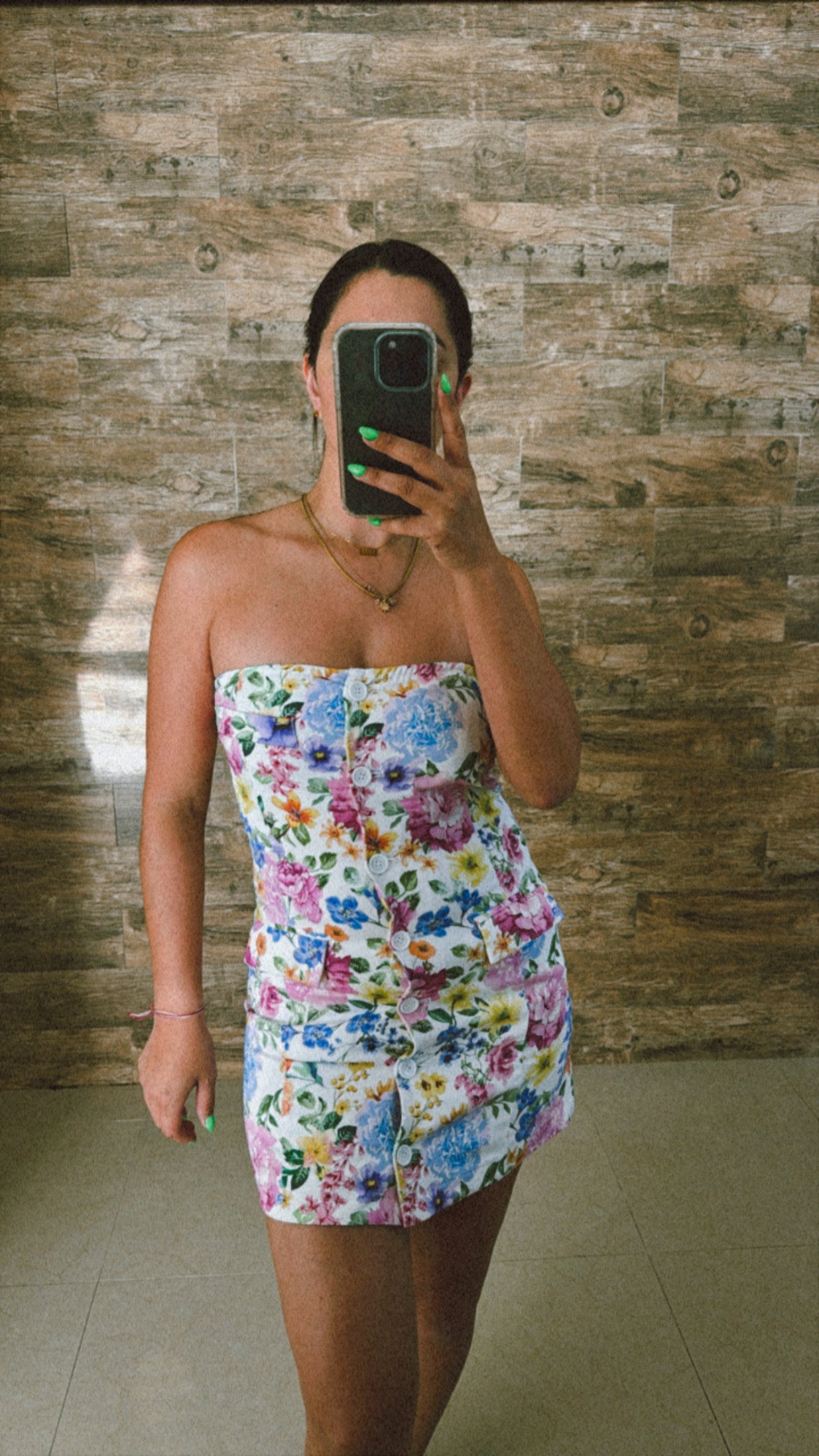 Floral Mini Dress