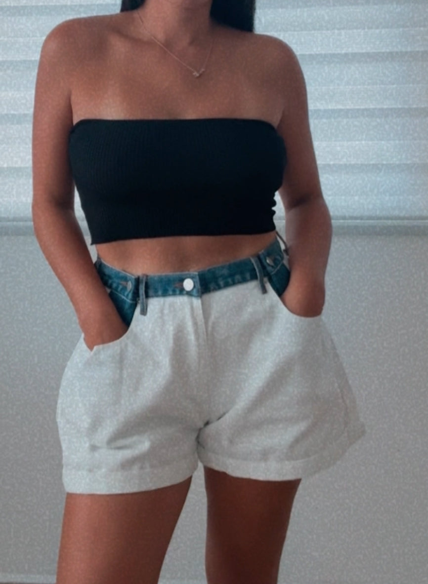 DENIM SHORT