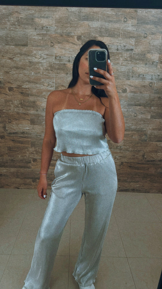 PLEATED SET