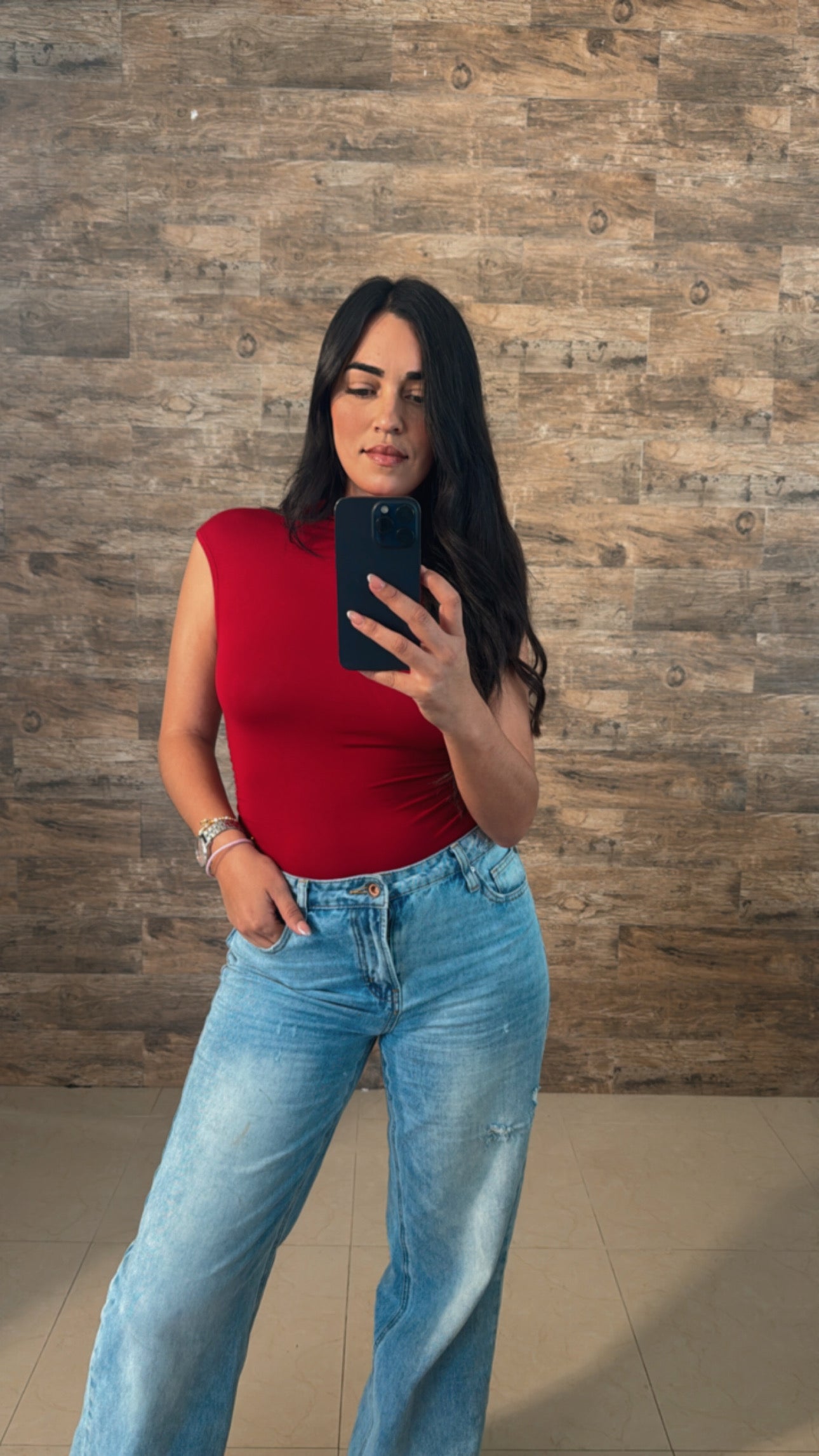 High Neck Top