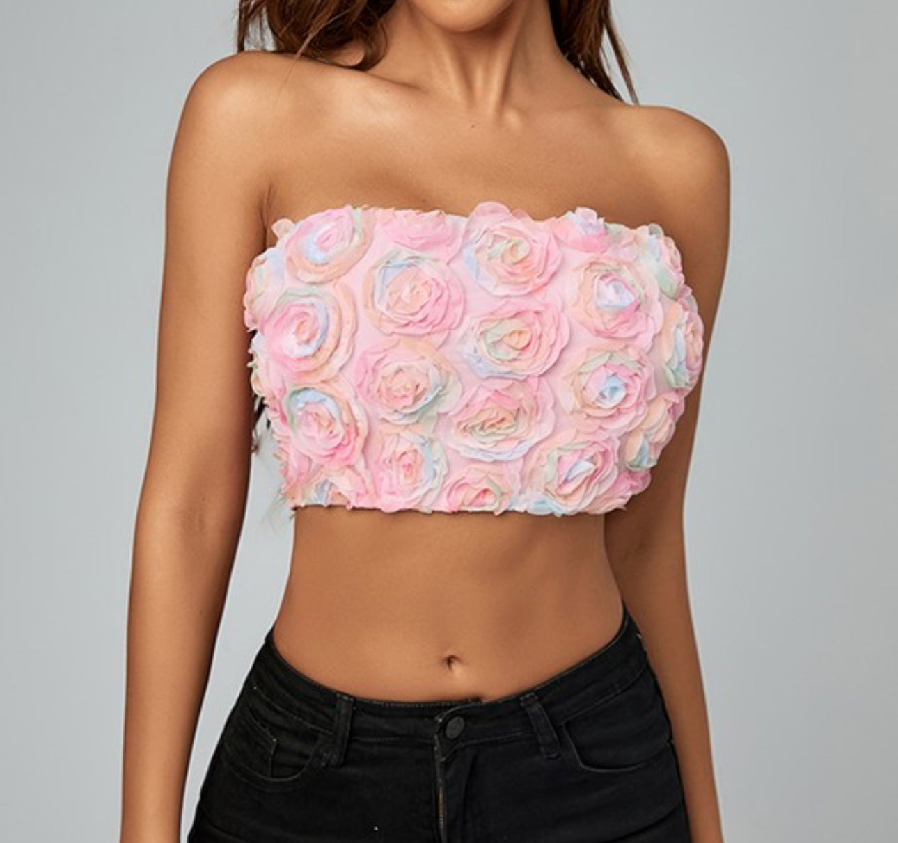 3D Floral Top